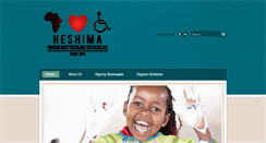 Desktop Screenshot of heshima.org