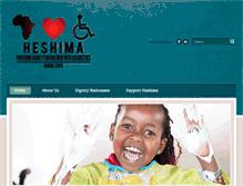 Tablet Screenshot of heshima.org
